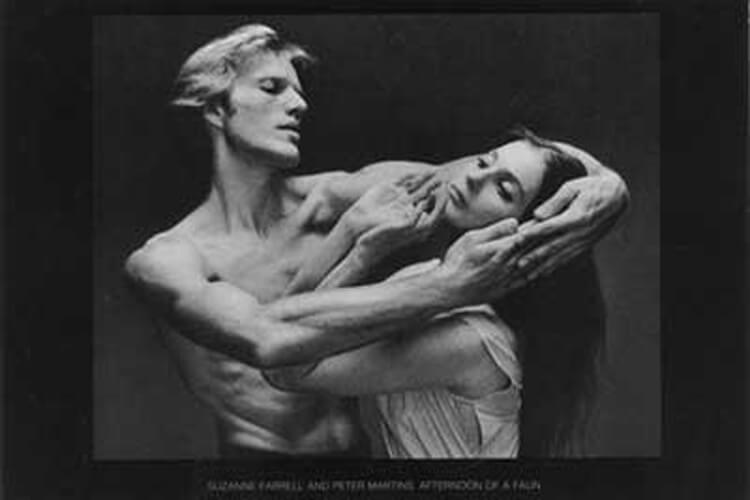 peter-and-suzanne-rr-blog NYC Ballet photo by Max Waldman Afternoon of a Faun Peter Martins and Suzanne Farrell